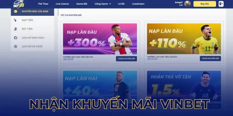 Điều kiện hội viên cần đảm bảo để nhận khuyến mãi Vinbet